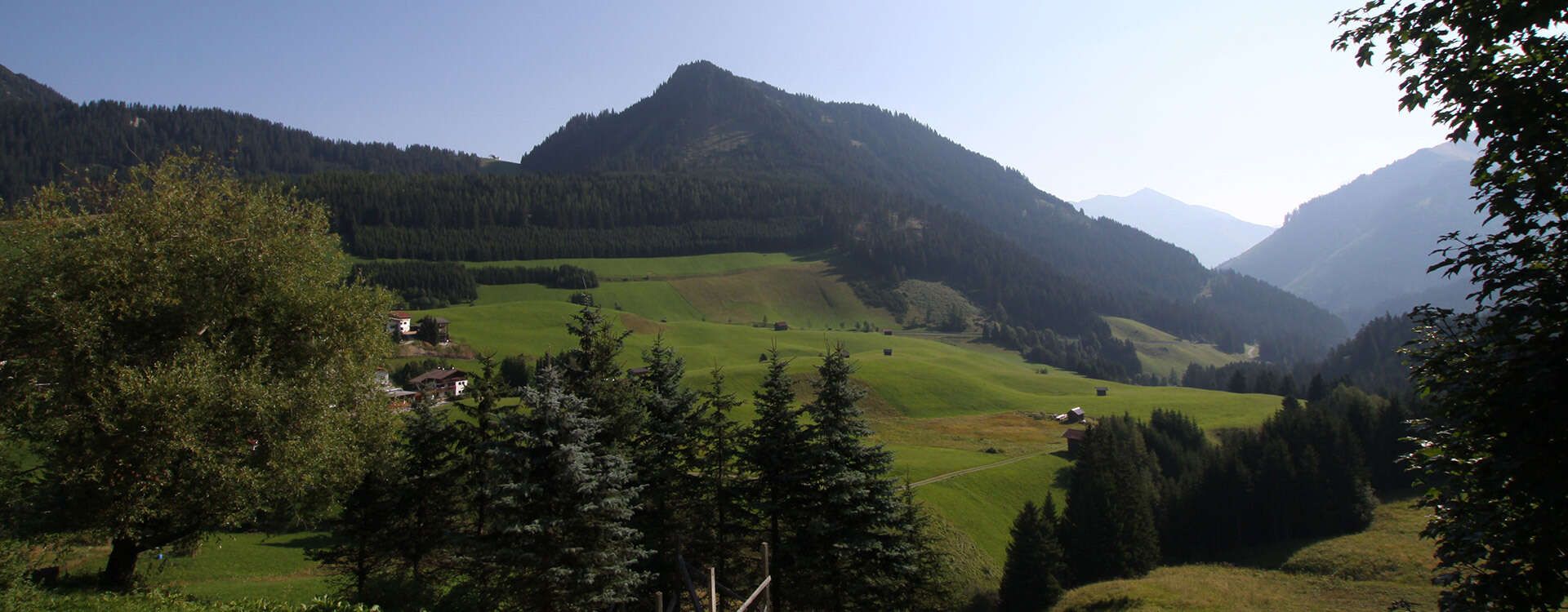 Ausblick von Haus Schöne Aussicht Berwang