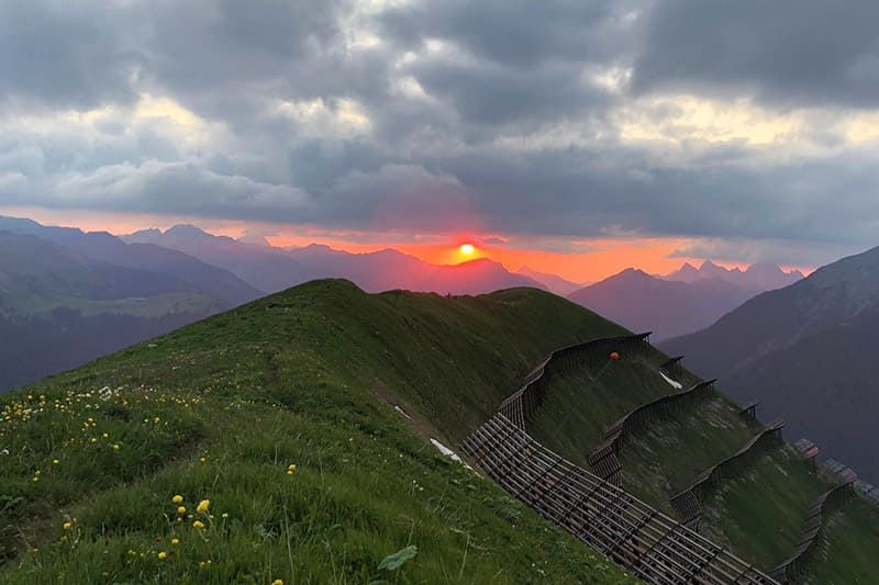 Hönig Berg Lechtaler Alpen Wanderung